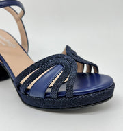 Sandalo blu elegante Giuly