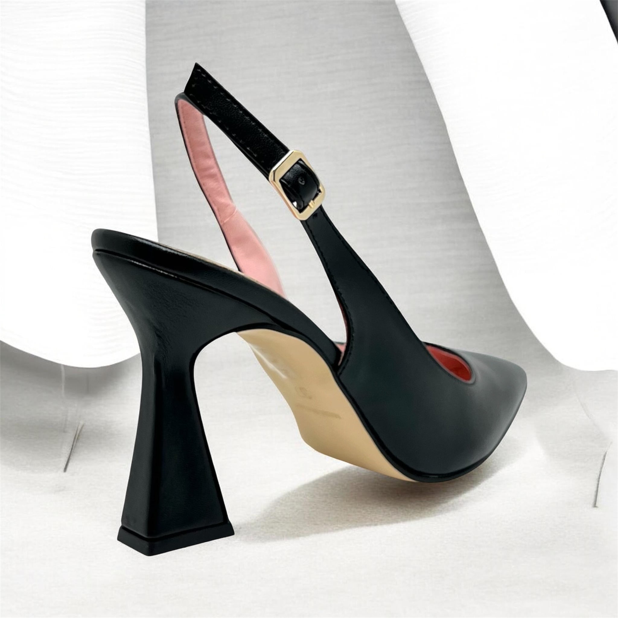 Chanel nero tacco rocchetta