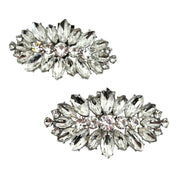 Fibbia gioiello argento per scarpe Lulù