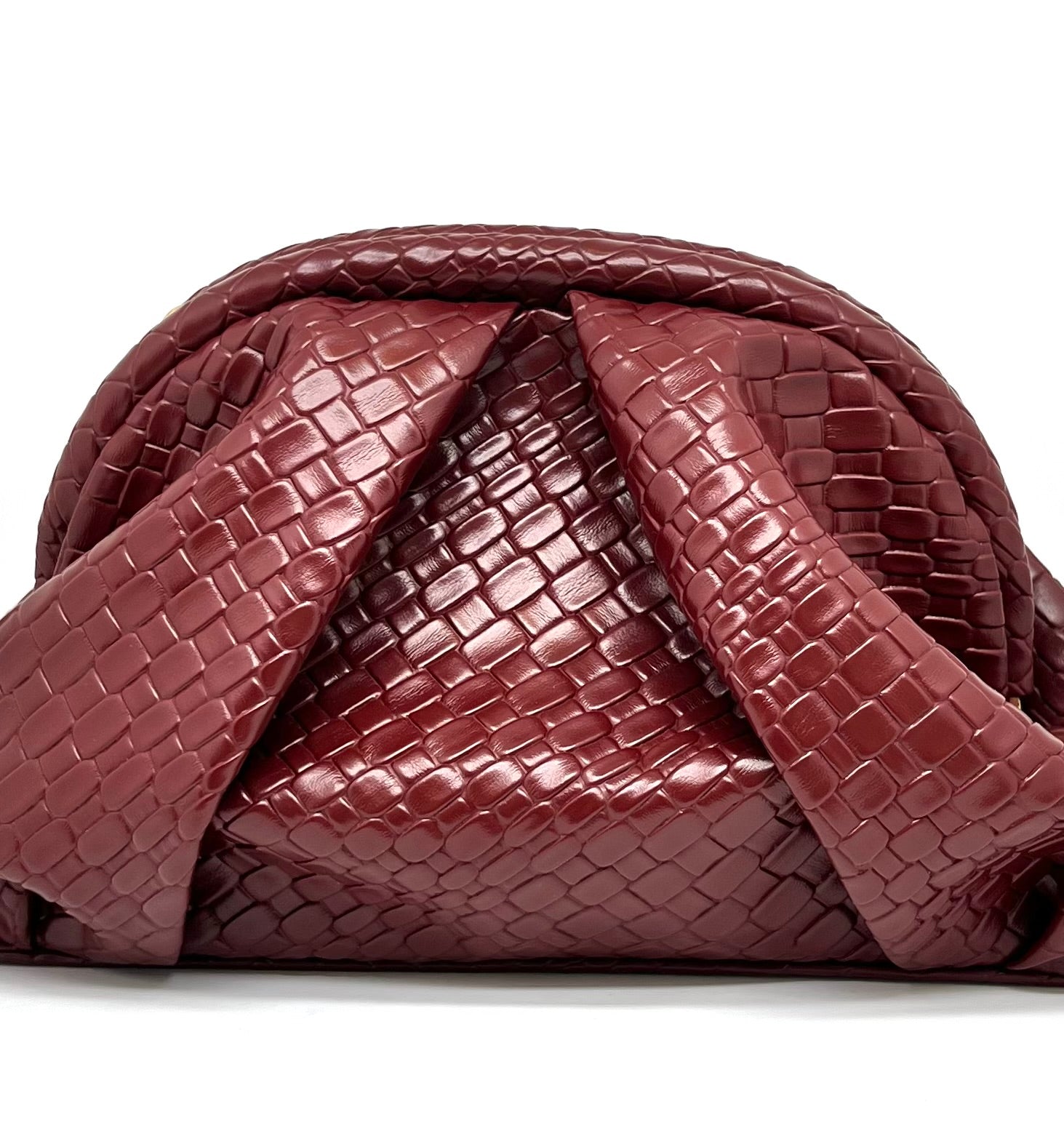 Borsa bocconcino intrecciato