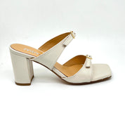 Sandalo Nicole vernice beige