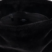 Borsa tracolla pelo nero Victoria