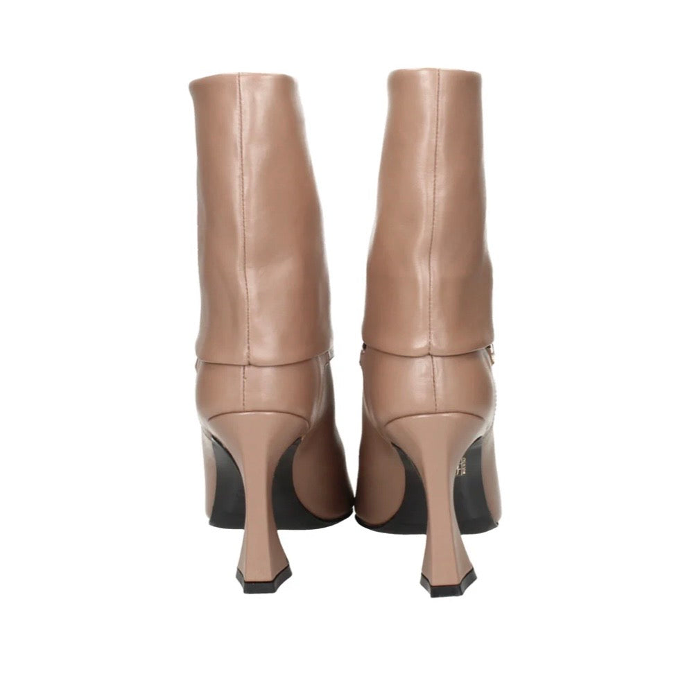 Stivaletto pelle Tortora Albano
