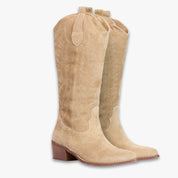 Texano camoscio beige