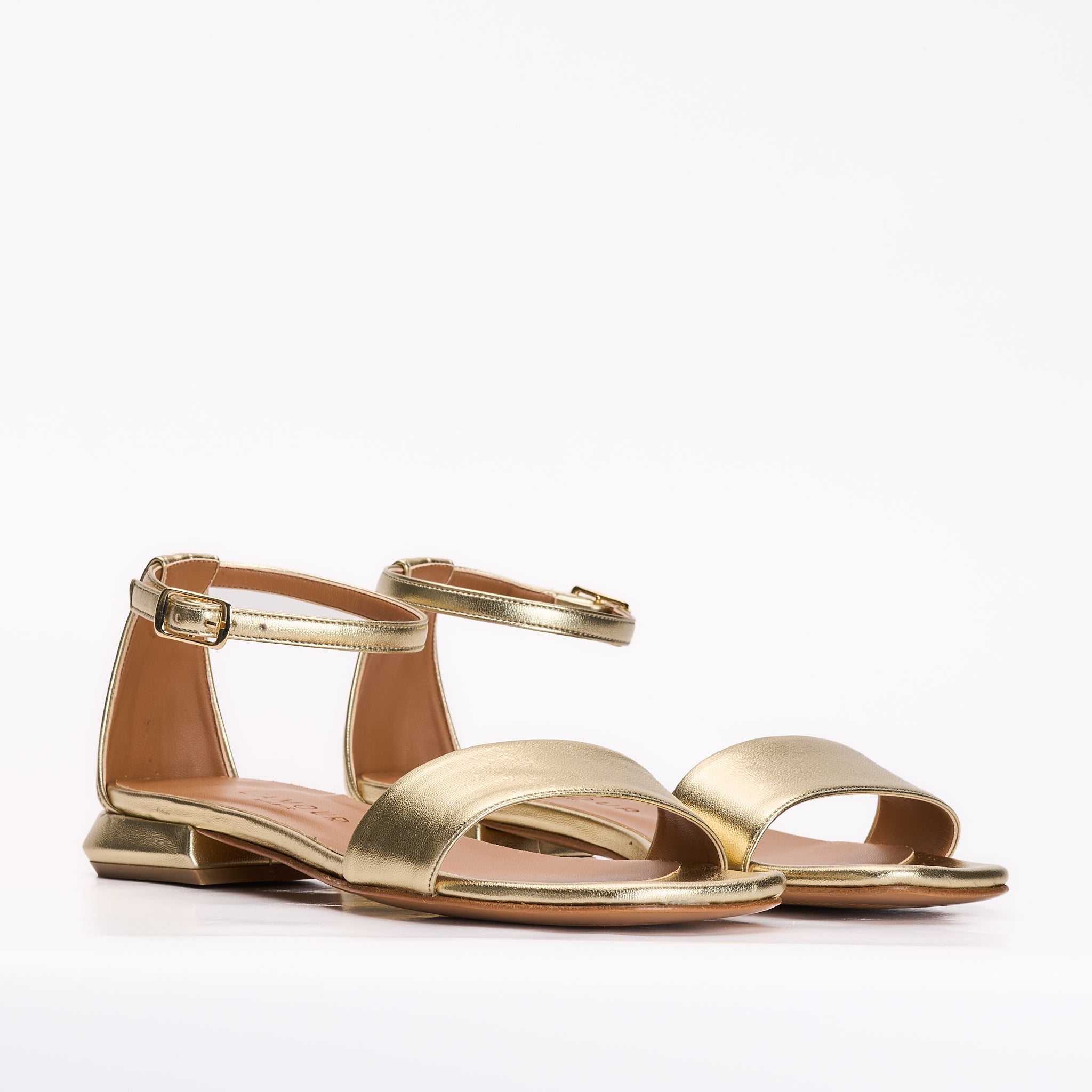 Sandalo basso platino