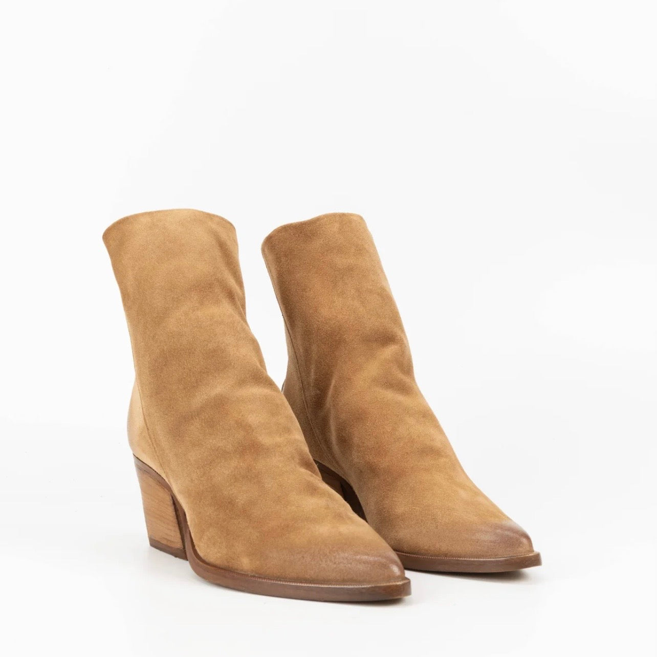 Stivaletti in camoscio Gabrielle