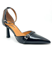 Décolleté cinturino nero Melody