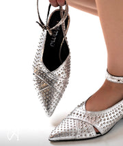 Ballerina argento Margaret Mimmù