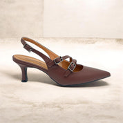 Chanel marrone tacco 50 Mia