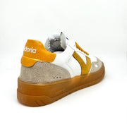 Sneaker Victoria Mostaza in pelle