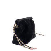 Borsa tracolla pelo nero Victoria