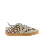 Sneakers Victoria animalier celeste