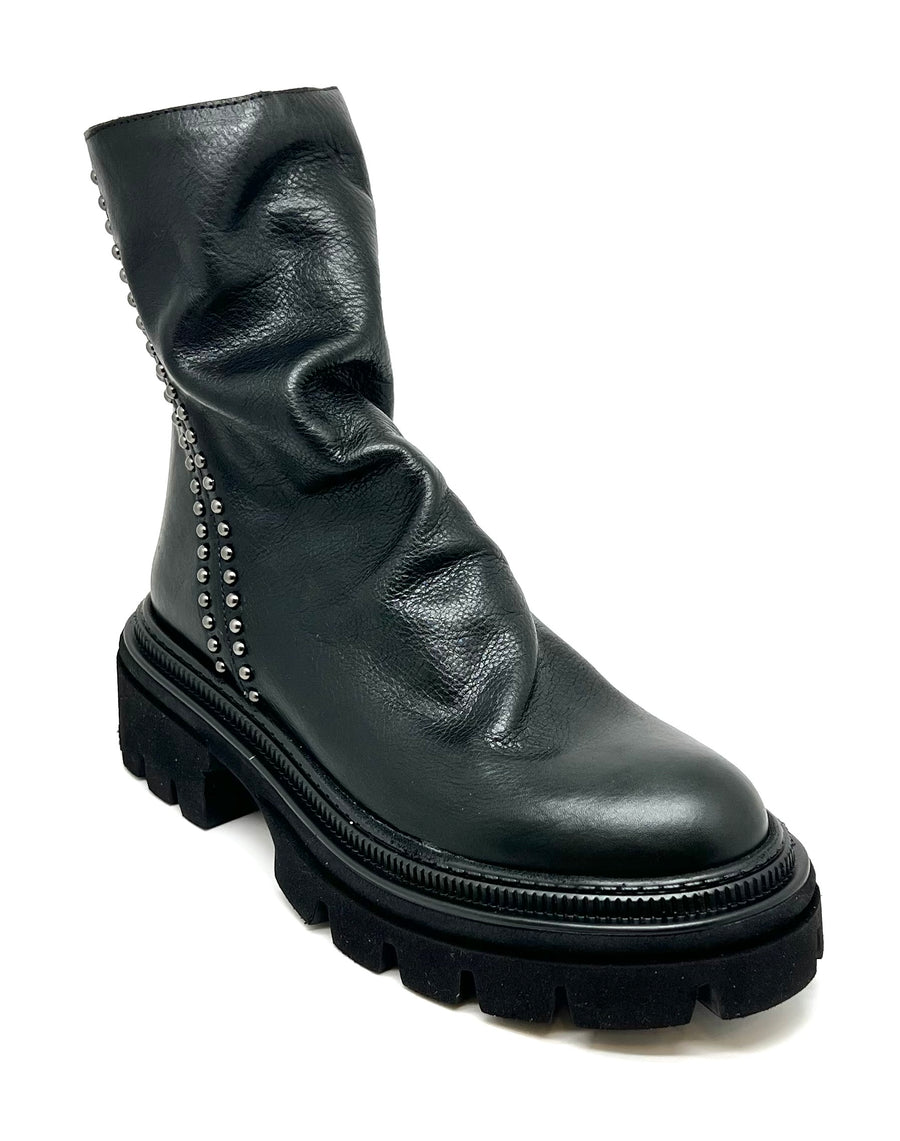 Stivaletto pelle nero Mimmù