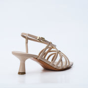 Sandalo nude comodo Albano