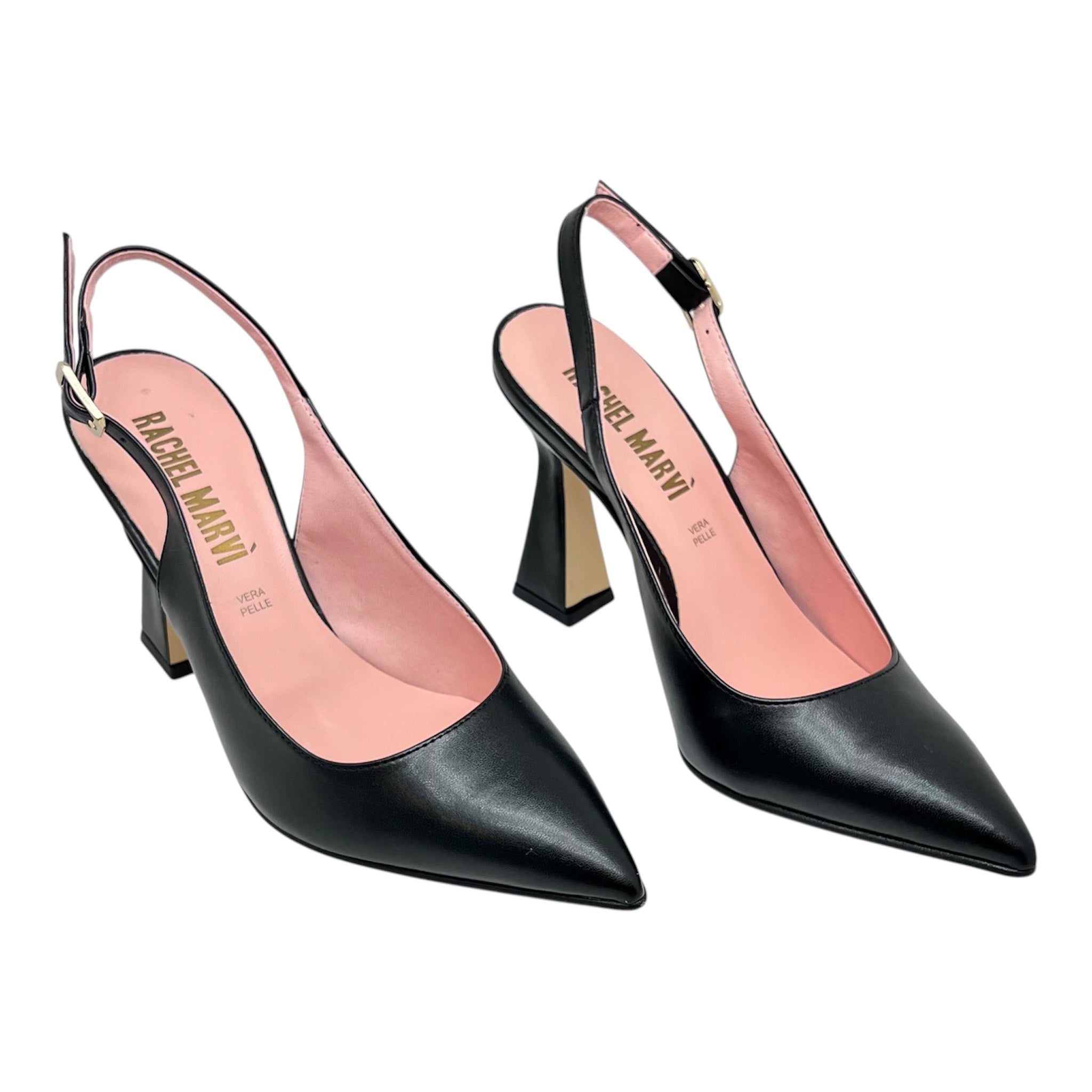 Chanel nero tacco rocchetta