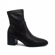Stivaletto elasticizzato moro Ariel