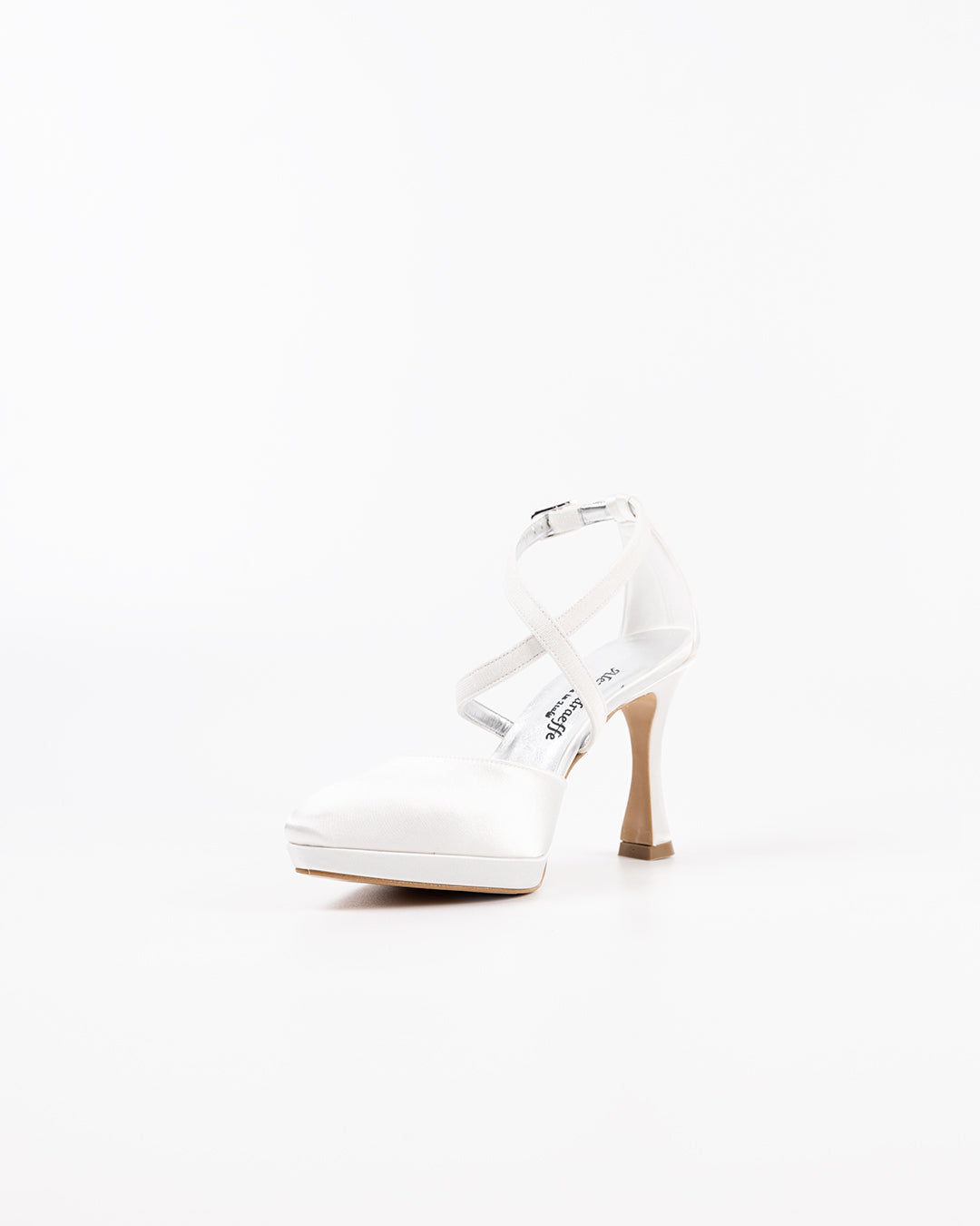 Scarpa sposa Lilly raso seta