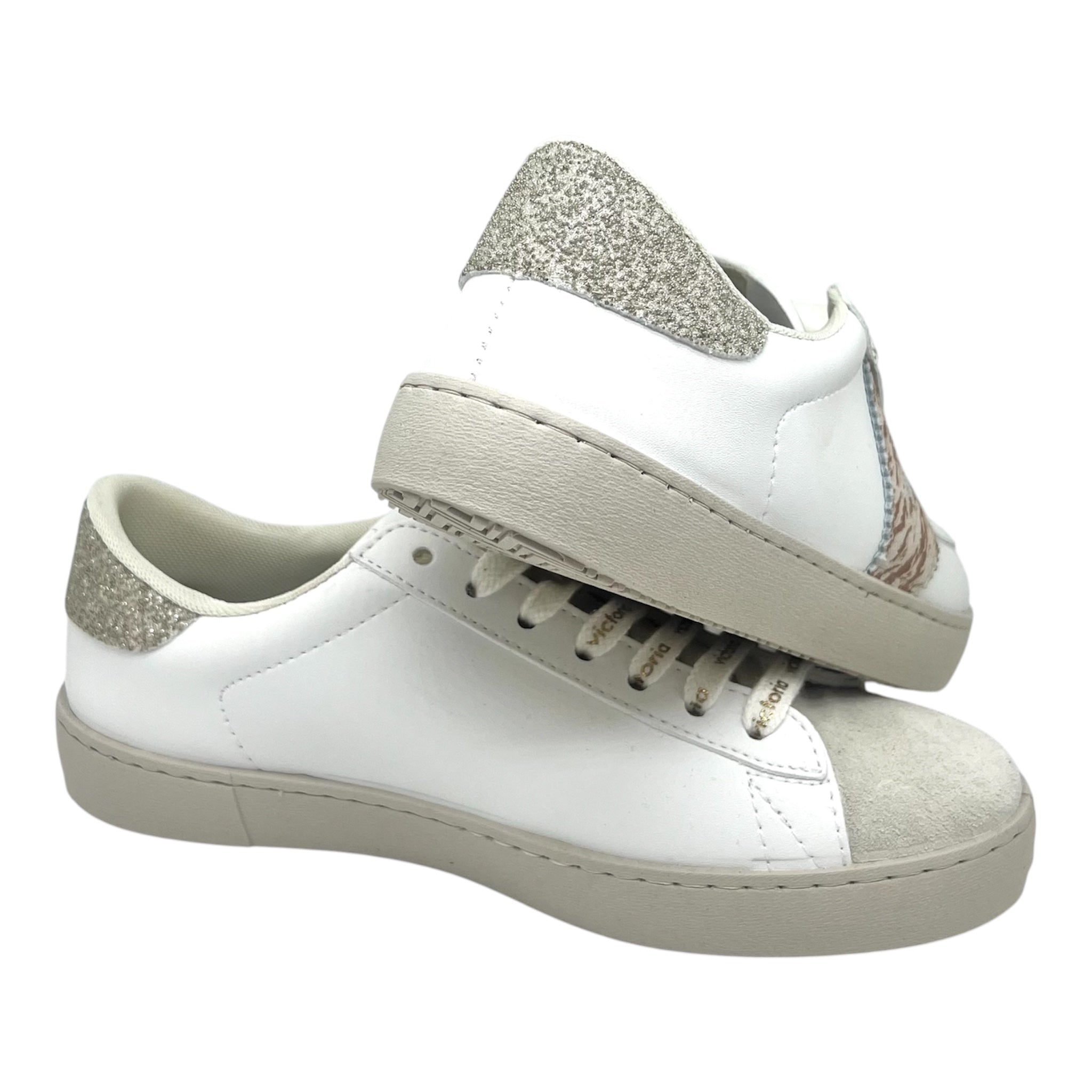 Sneakers pelle bianca Victoria