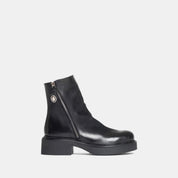 Stivaletto pelle nera Metisse