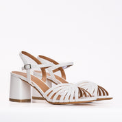 Sandalo bianco Ilary comodo