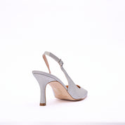 Chanel glitter argento