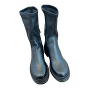 Stivaletto elasticizzato nero Brenda