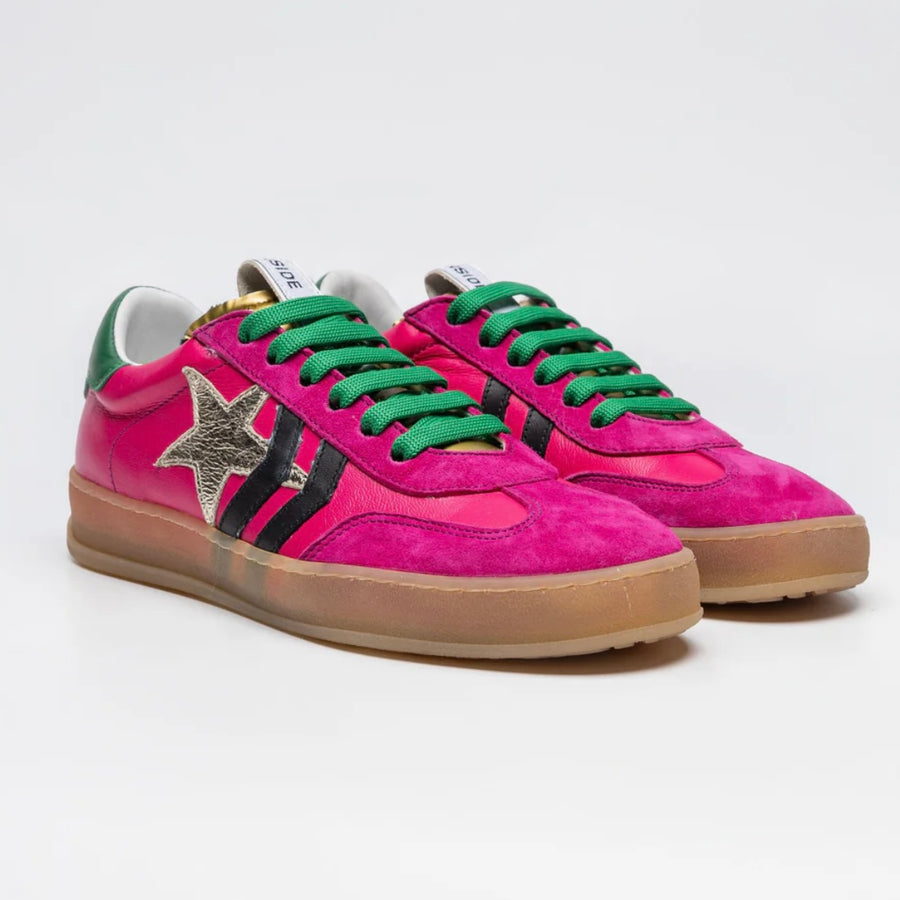 Sneakers Inside fuxia made in Italy