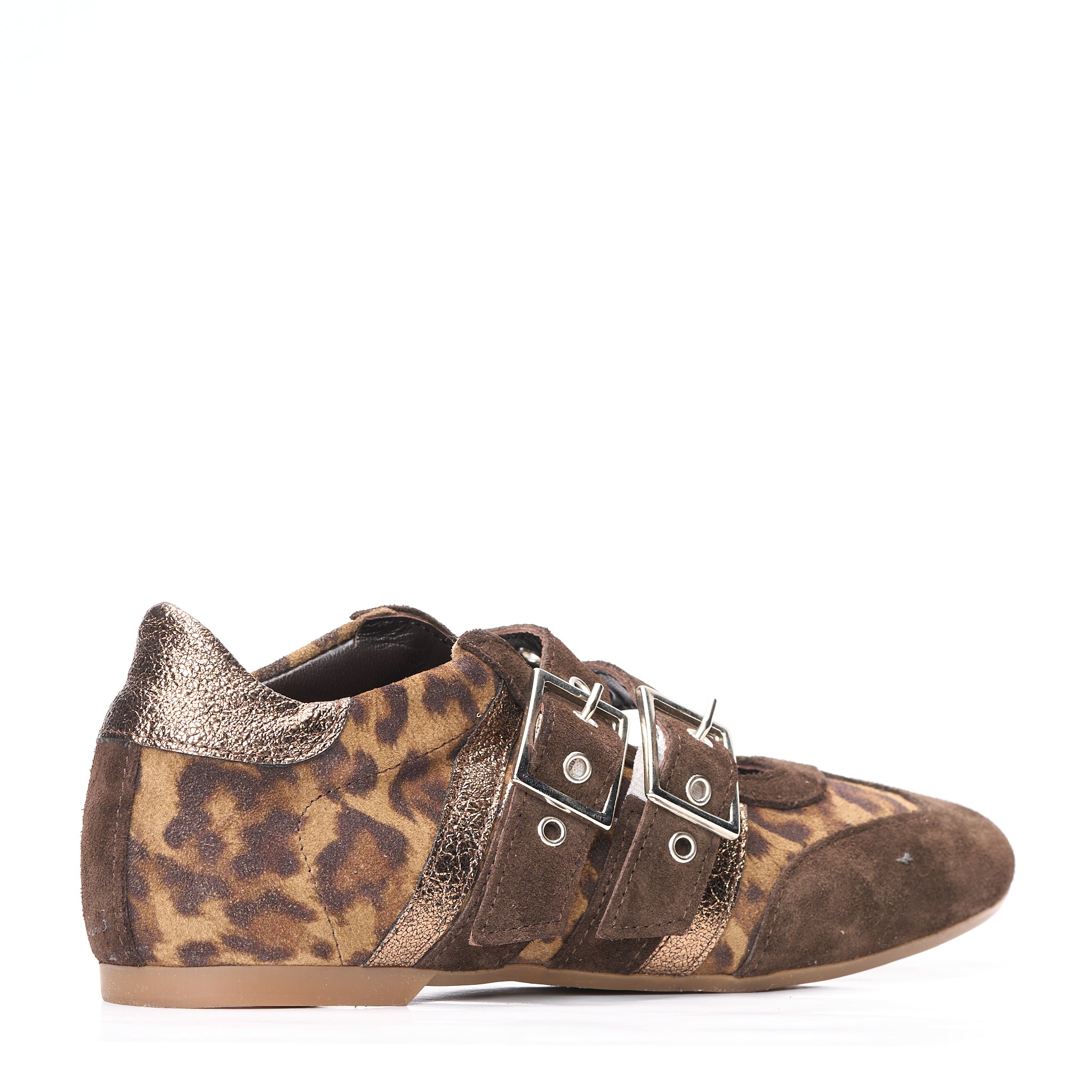 Sneakers pelle Leopard Eliot