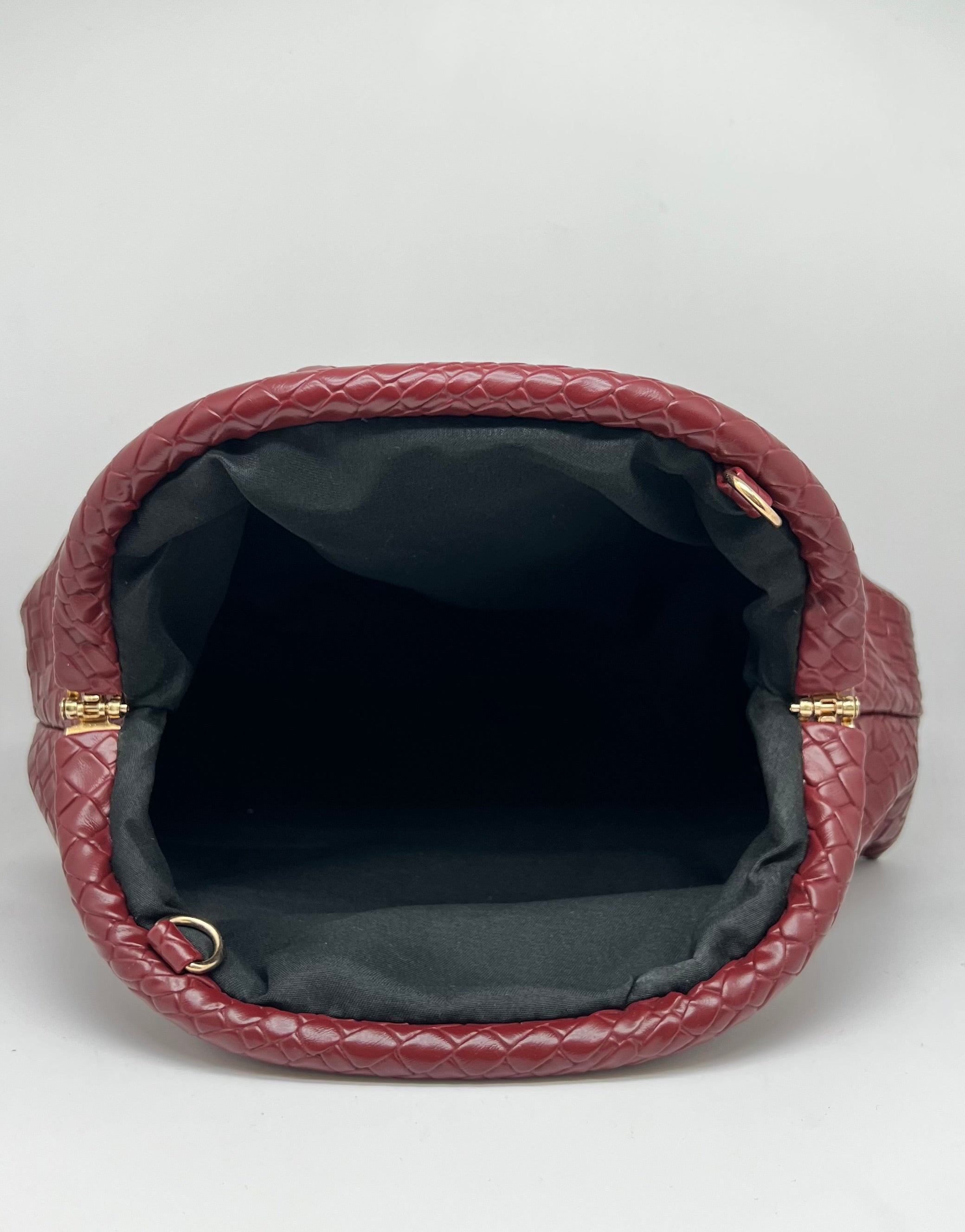 Borsa bocconcino intrecciato