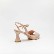 Sofia sandal with rochet heel