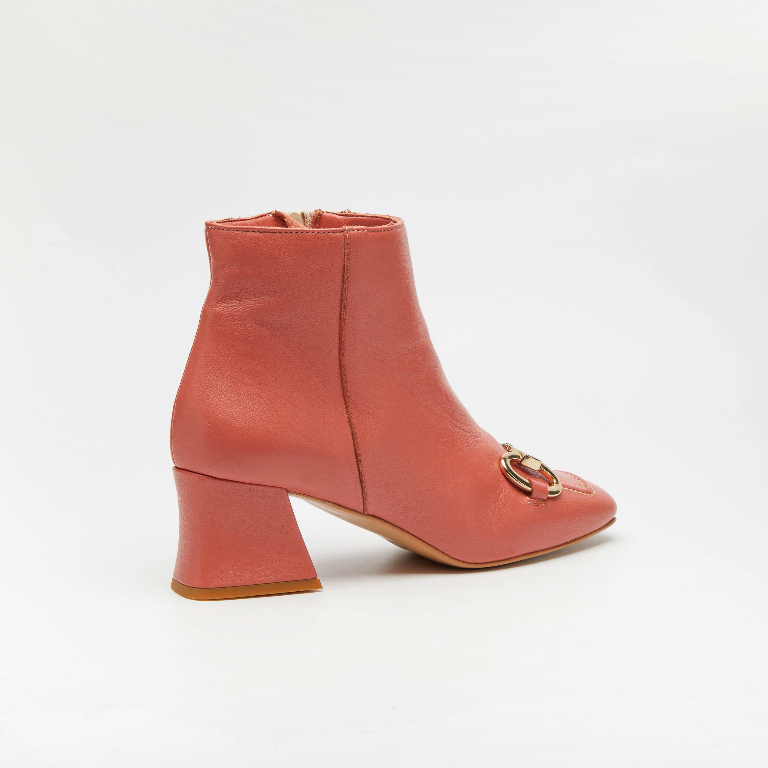 Bottine en cuir talon 50