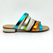 Sabot pelle multicolor