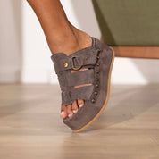 Sandali camoscio Desiree’ Mimmù