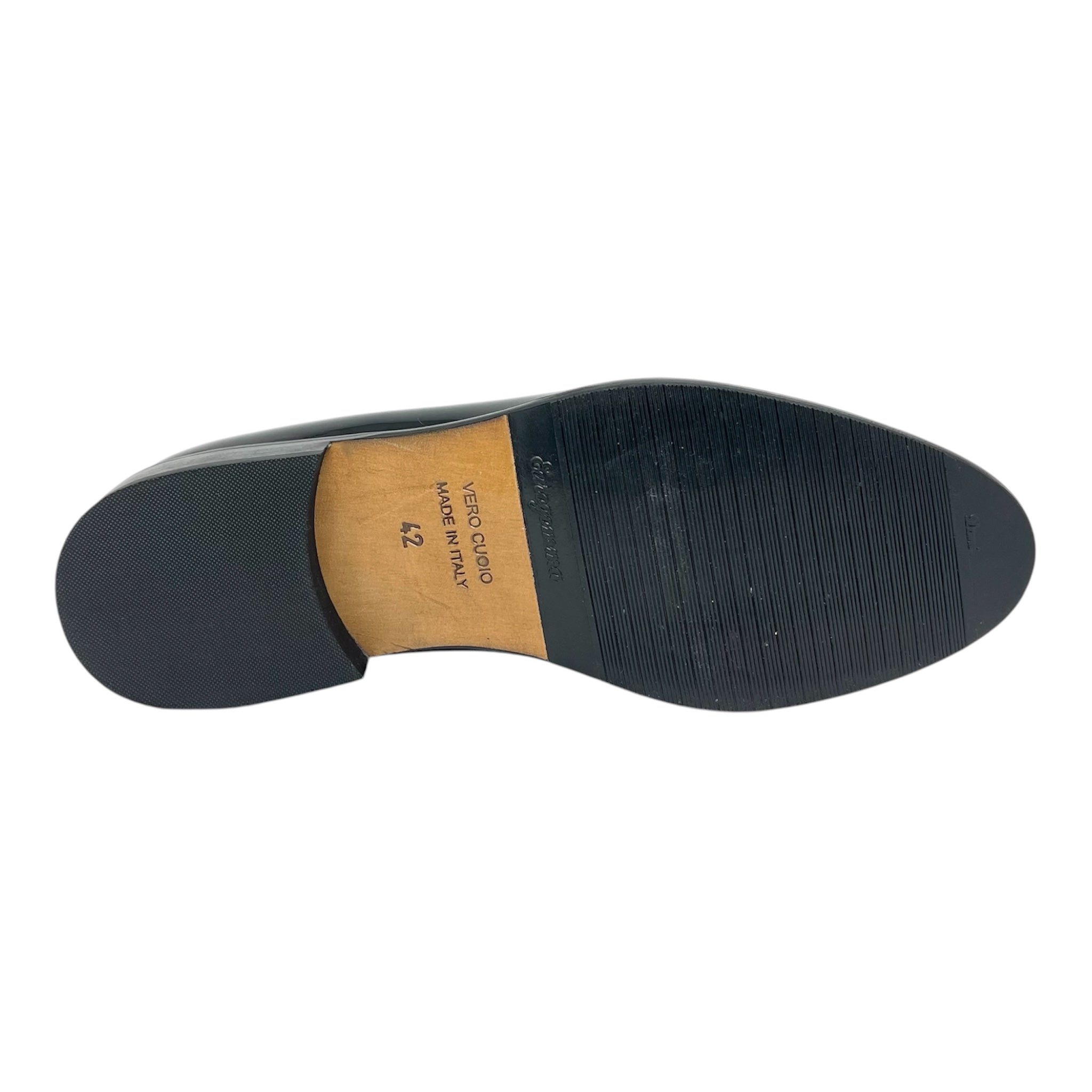 Mocassino uomo vernice nero