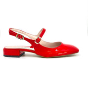 Mary Jane vernice rossa