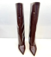 Stivale Eva in pelle cioccolato