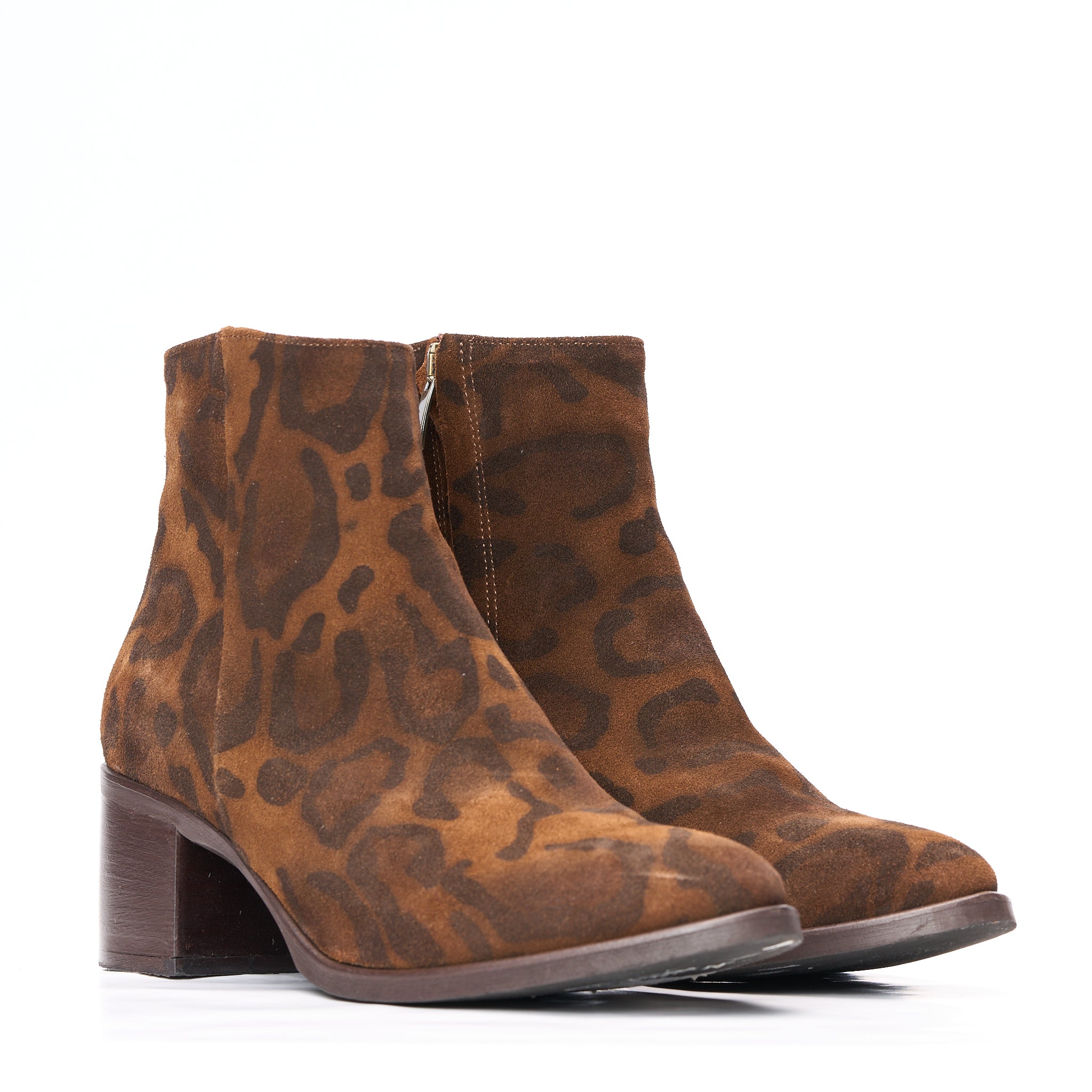 Stivaletto pelle Jaguar tacco 5 cm