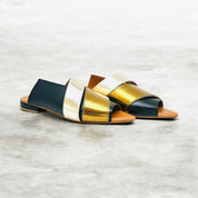 Sandalo pelle bronzo Soraya