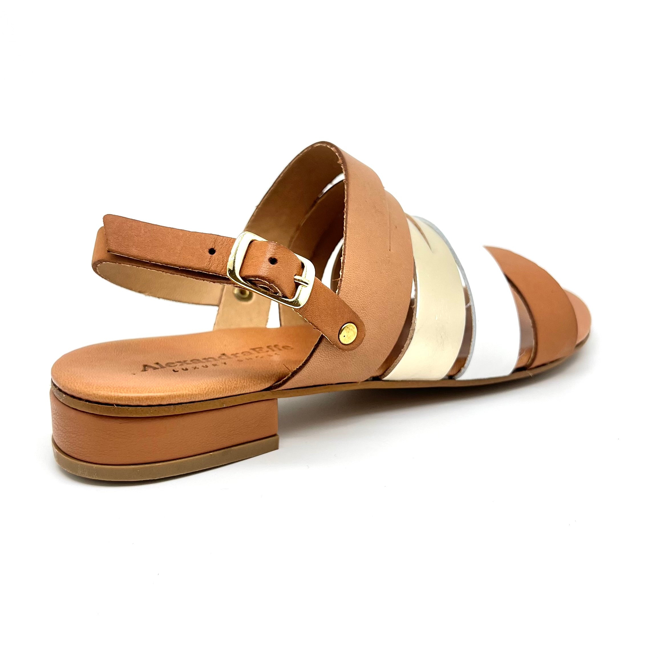 Sandali pelle cuoio Lady