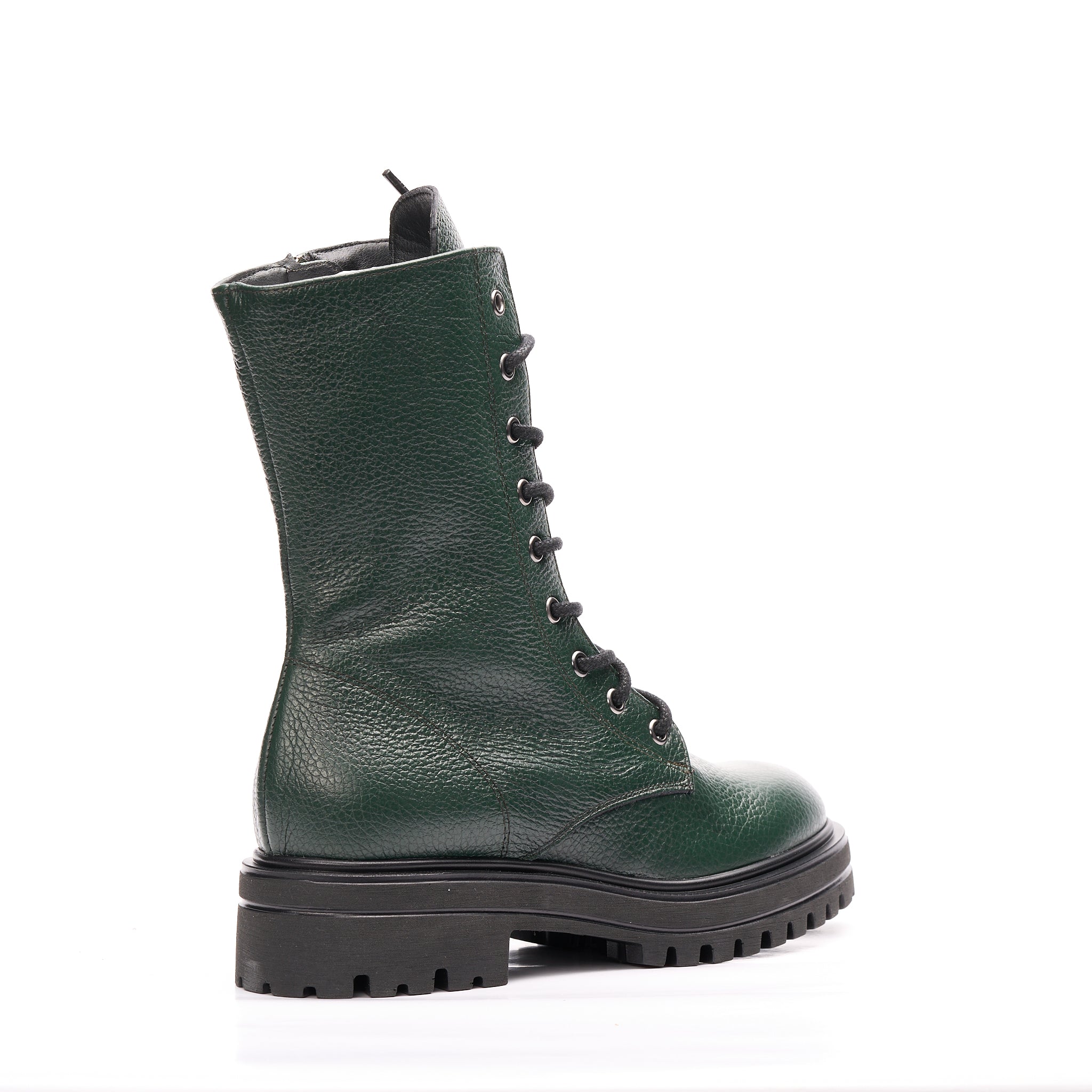 Anfibio pelle verde made in Italy