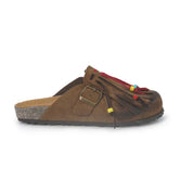 Sabot camoscio frange modello Boston
