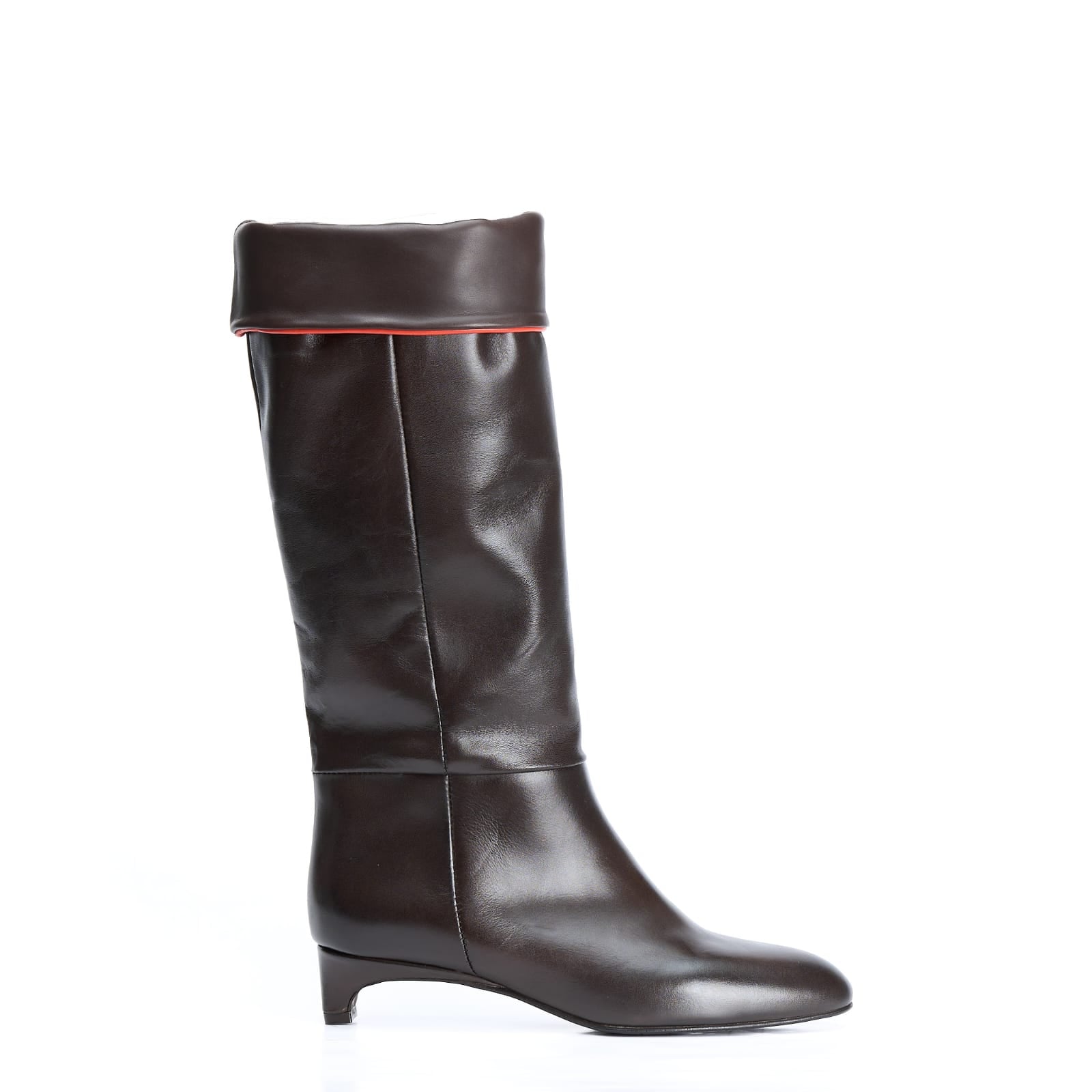 Stivale pelle moro Iris