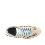 Sneakers Victoria animalier celeste