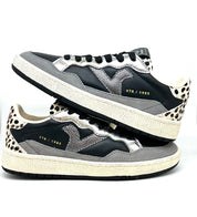 Sneaker Victoria pelle nera