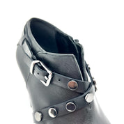 Scarpe pelle borchie Albano