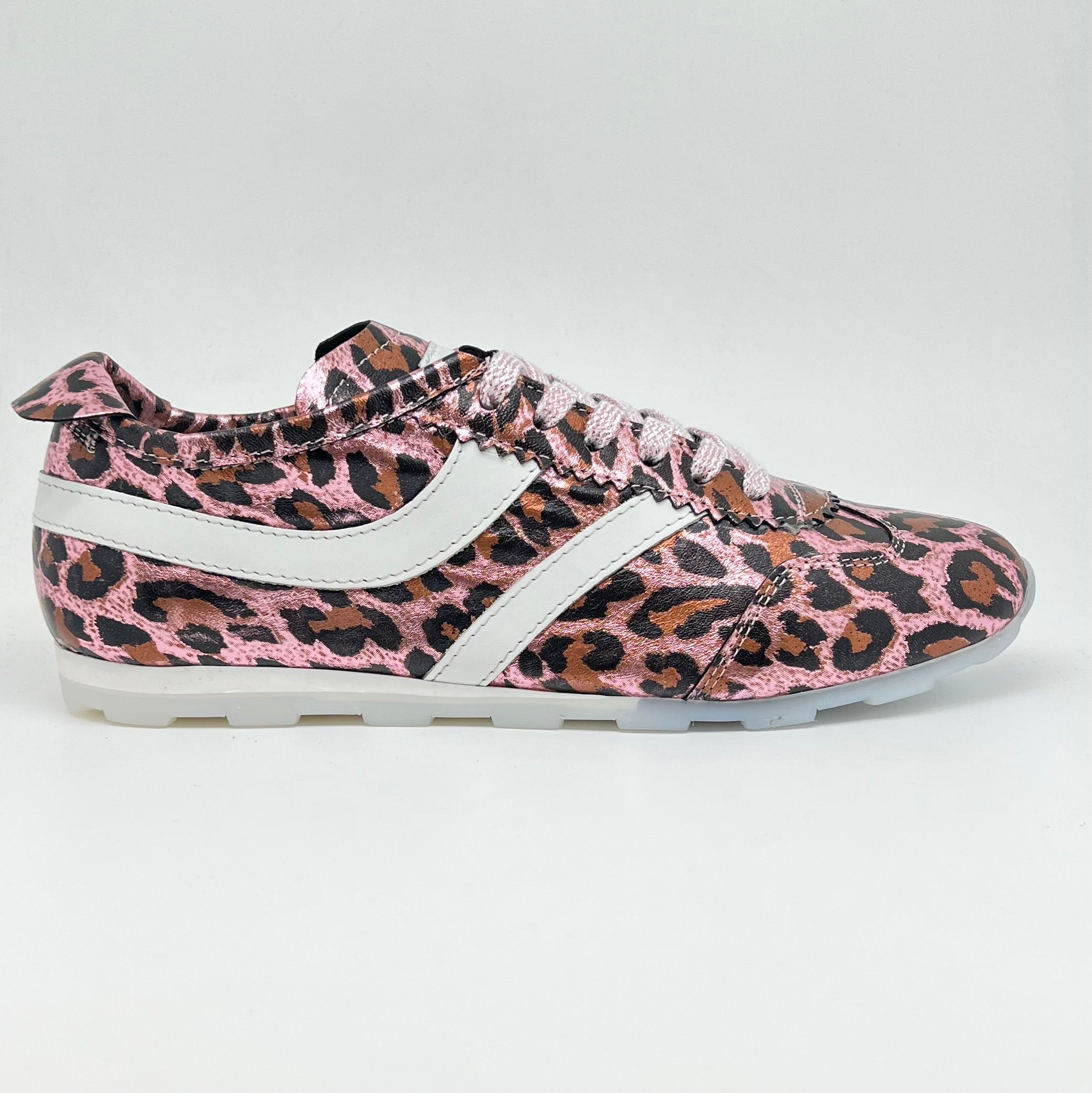 Sneakers maculato rosa