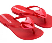 Infradito gomma rosso Love Ipanema