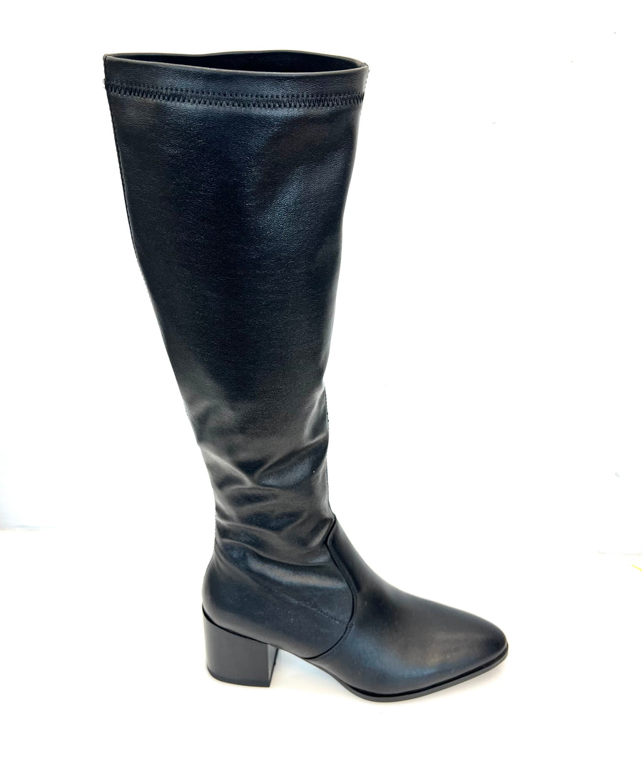 Stivale elasticizzato nero