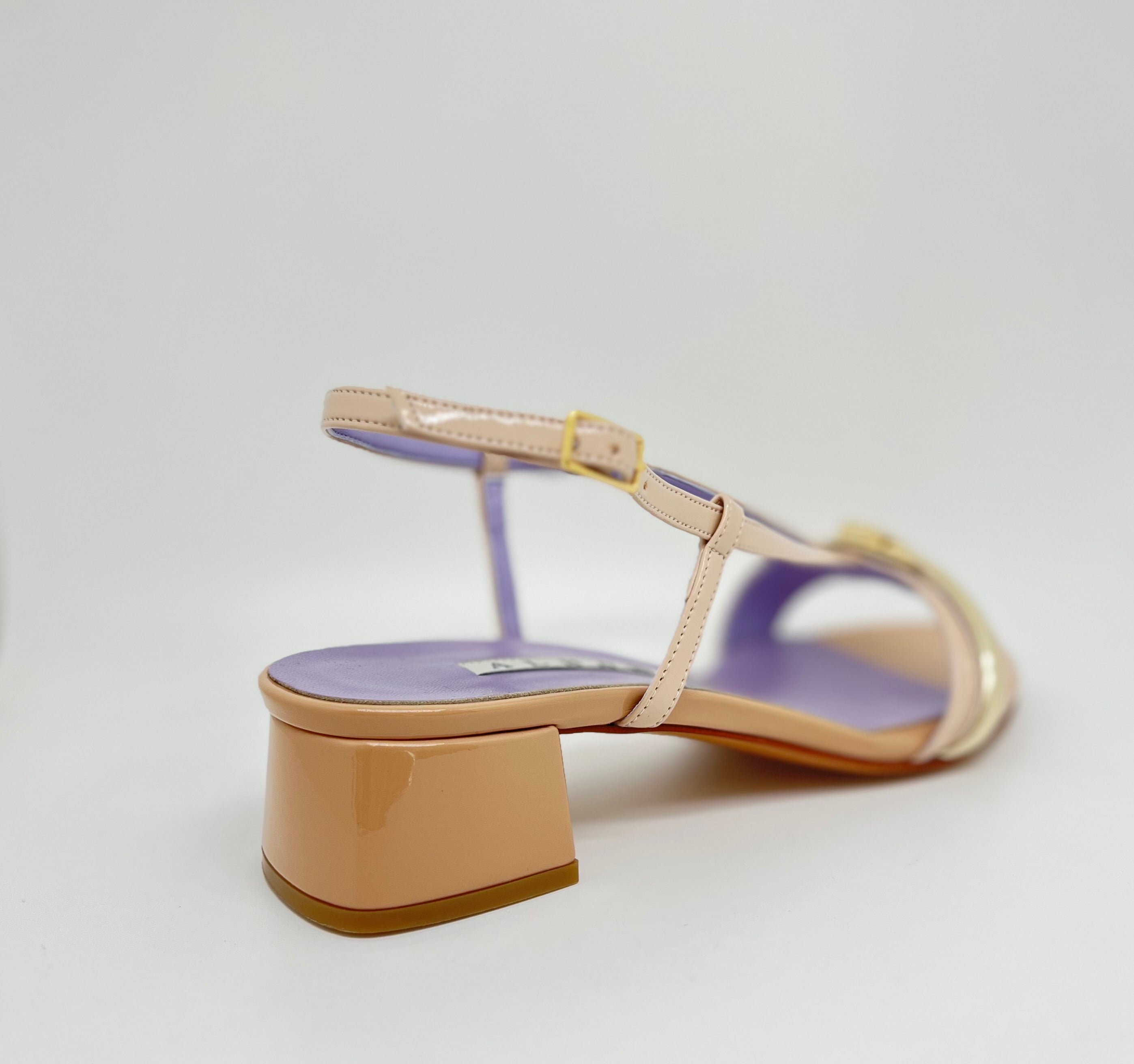 Albano low nude sandal