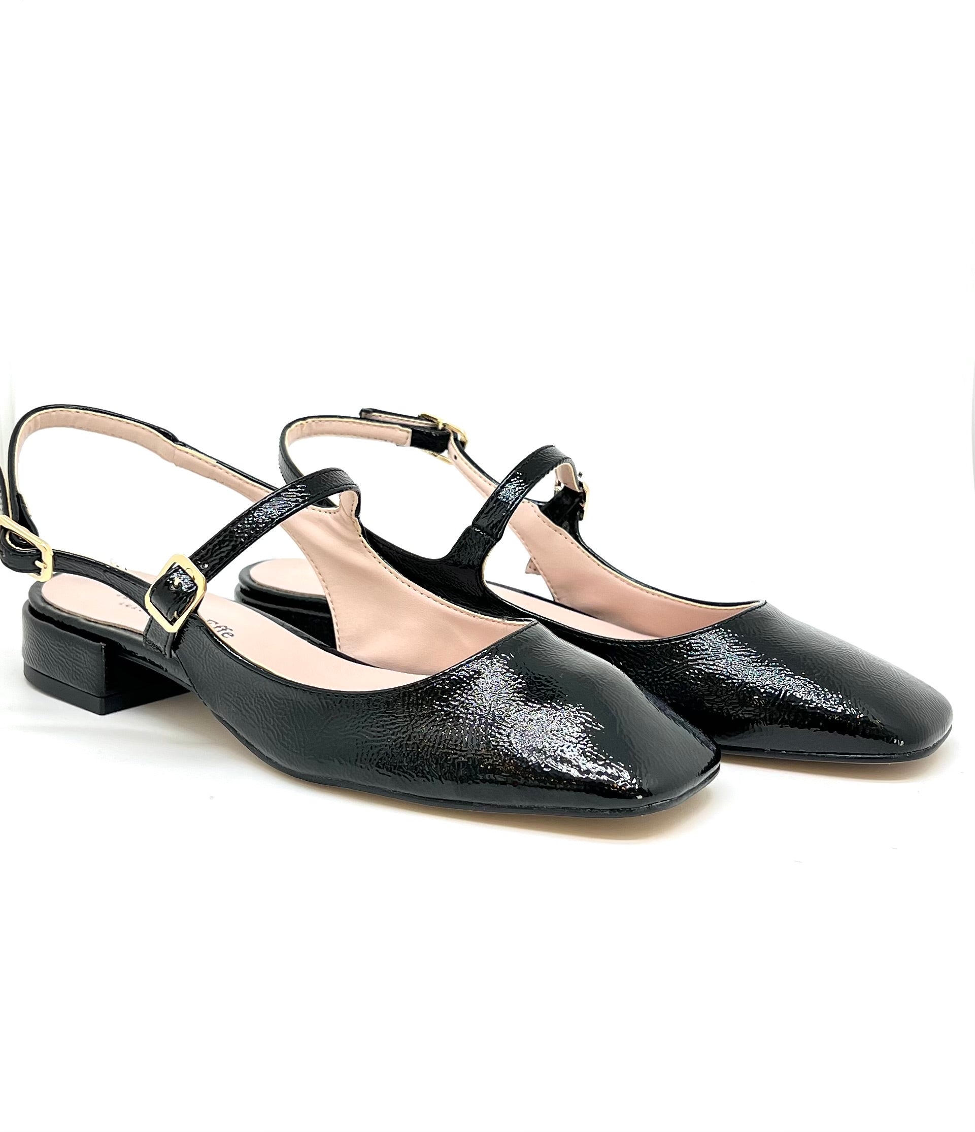 Mary Jane vernice nera